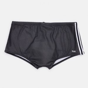 New Mens Poly Mesh Trainer Swim